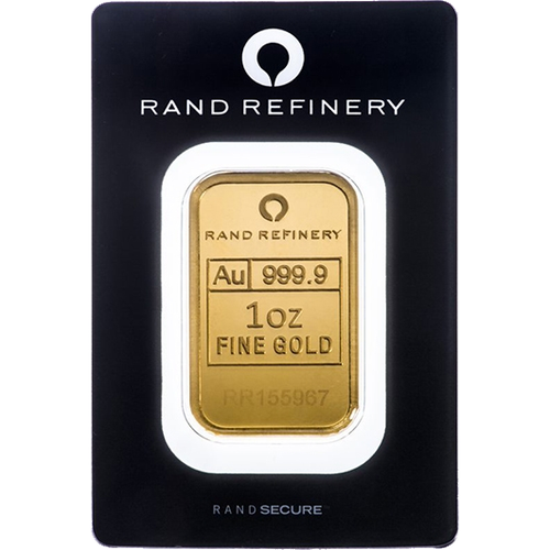 Rand Refinery 1 oz gold bar
